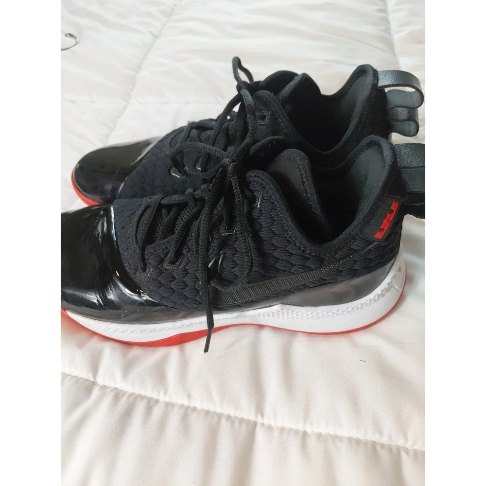 Lebron Witness 3 BQ9819-001 Black‎ Red Mens Size 9